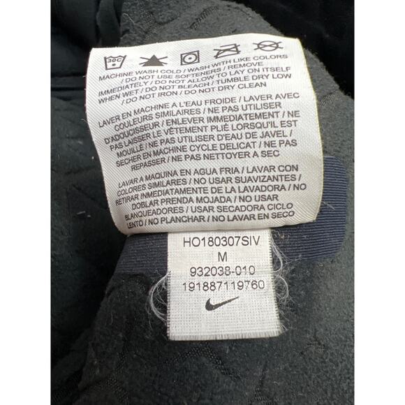 Nike Technical Performance Therma-Sphere Premium Men Jacket Hooded Size M Black - Picture 12 of 12